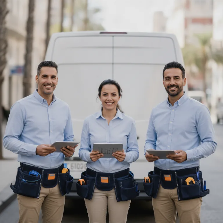 Agencia Inmobiliaria Comercial equipo en Mataro